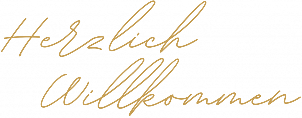 welcome to edelfuchs lodge image of german word herzlich willkommen in a signature format