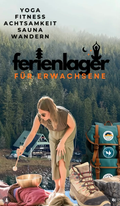 Yoga, Fitness, Achtsamkeit, Sauna, Wandern